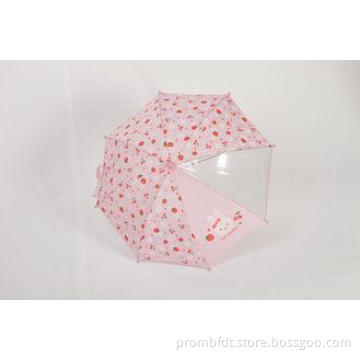 Transparent Lace Parasol Umbrella UV Protection For Childre